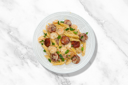 Cajun Shrimp and Sausage Pasta