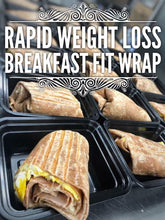 RAPID WEIGHT LOSS Breakfast wrap with salsa